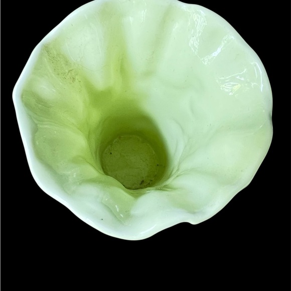 Yellow Floral Ceramic Vase - Picture 2 of 3